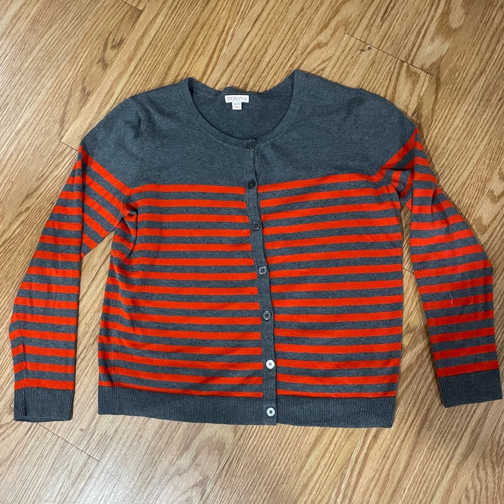 Button up sweater